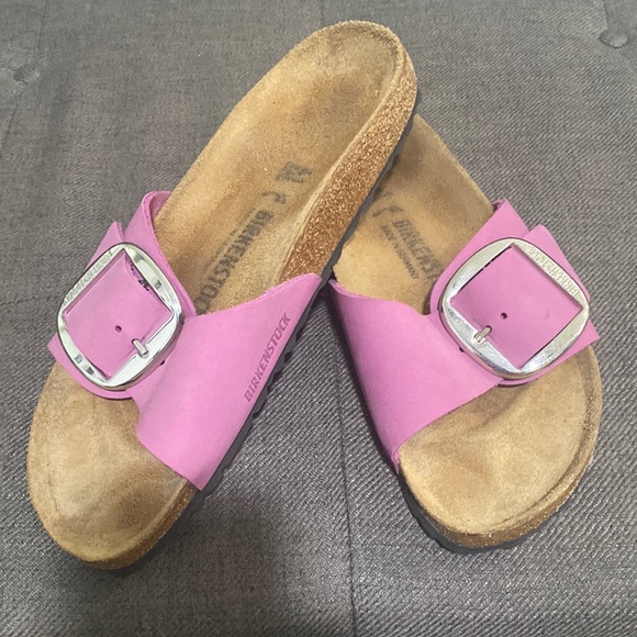 birkenstock big buckle orchid